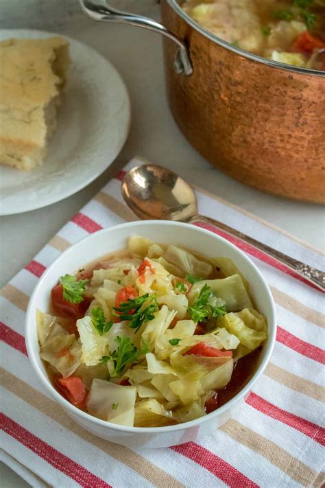 Super Easy Cabbage Soup Sweet Peas Kitchen