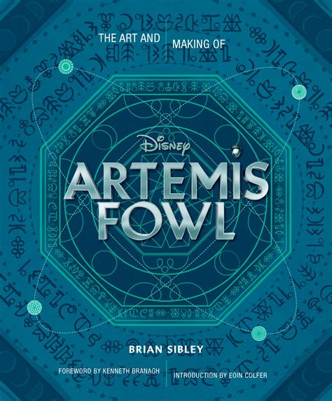 Art And Making Of Artemis Fowl By Brian Sibley Artemis Fowl Disney Books