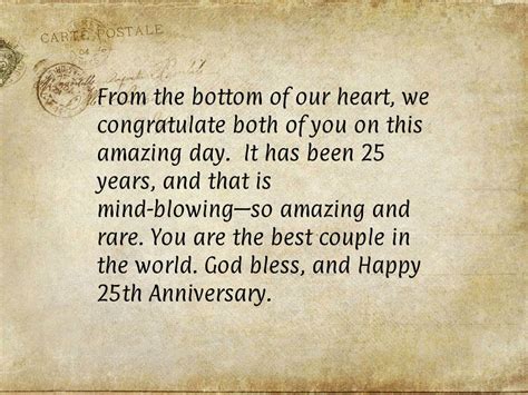Happy anniversary quotes to celebrate love. Happy 25th Wedding Anniversary Wishes