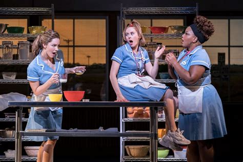 First Look Katharine Mcphee In Waitress The Musical Adelphi Theatre