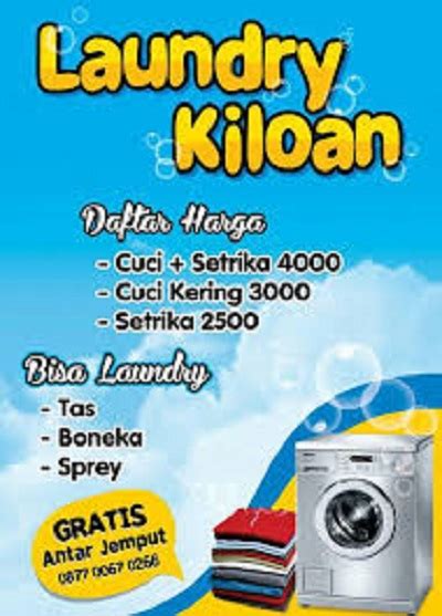 Contoh Brosur Laundry Dalam Bahasa Inggris Gambaran