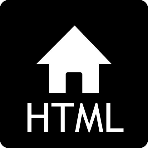 Home Icon Html 352300 Free Icons Library