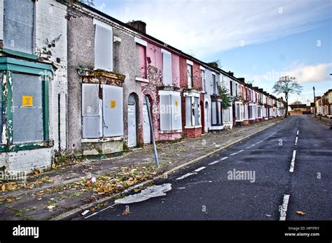 Abandoned Houses In The Welsh Streets Toxteth Liverpool England