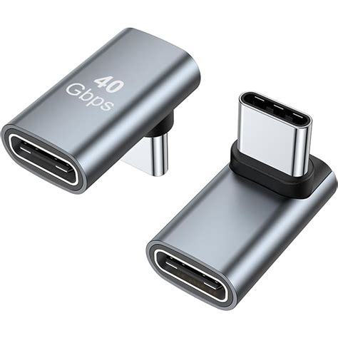 Mo Finance Areme Degree Usb C Male To Female Adapter Pack Right Angle W Type C