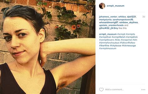 Instagram Accounts Show Women Proudly Showing Off Their Armpit Hair