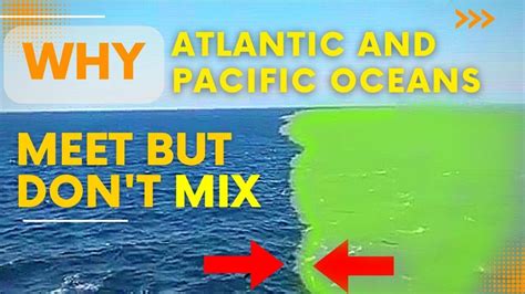 Why Atlantic And Pacific Oceans Meet But Dont Mix Is It True Pacific