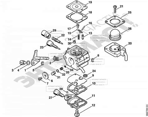 The Ultimate Guide A Detailed Stihl Weed Eater Diagram For Effective Maintenance