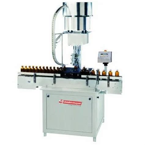 Automatic Single Head ROPP Capping Machine Model Name Number SVRCS