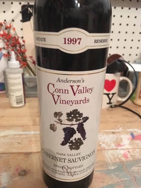 Anderson S Conn Valley Vineyards Cabernet Sauvignon Estate Reserve USA California Napa