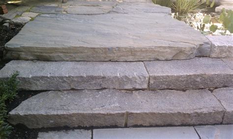 Reclaimed Granite Curbing Steps And Maine Coast Stone Slab