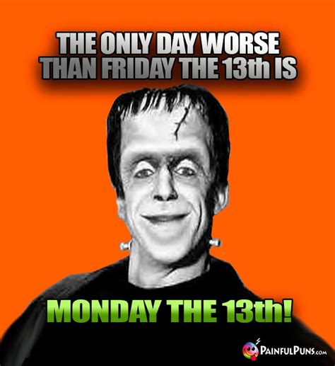 #im p sure the jokes been made a lot already but i. Friday the 13th Jokes, Killer Puns, Horror Humor 13 ...