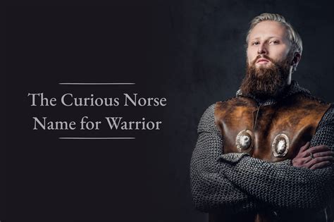 The Curious Norse Name For Warrior Viking Style