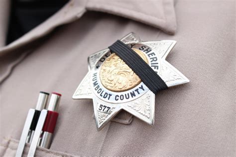 Words Worth Hcso Wearing Mourning Badges This Week To Honor Former