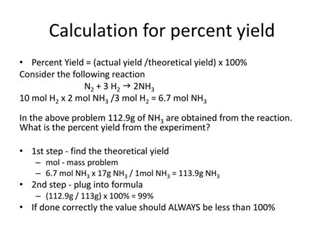 Ppt Limiting Reactants And Percent Yields Powerpoint Presentation