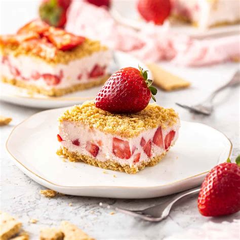 Frozen Strawberry Dessert A Refreshing Recipe For Strawberry Lovers