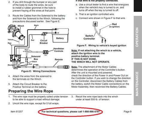 The manual for mine was wrong but its pretty easy to wire the color coded ends to the color coded terminals. Badland 12000 Winch Wiring Diagram - Wiring Diagram and ...