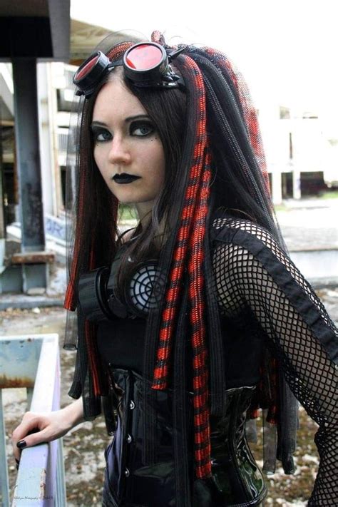 Cybergoth Gótica Estilo Punk Moda