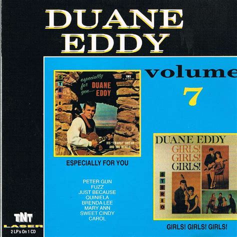 Vol 7 Especially For You Girls Girls Girls By Duane Eddy Cd With