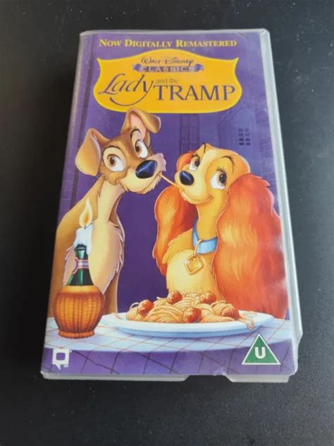 Lady And The Tramp Vhs Video Tape Walt Disney Classics Free Uk