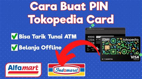 Cara Buat Pin Tokopedia Card Mengganti Pin Kartu Kredit Tokopedia