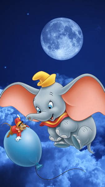 Dumbo On A Cloud Aesthetic Dumbo Hd Phone Wallpaper Peakpx