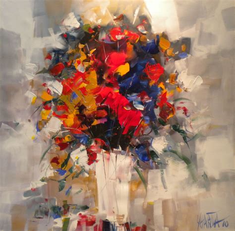 Contemporary Still Life Floral Art And Flower Gallery Paul Ygartua