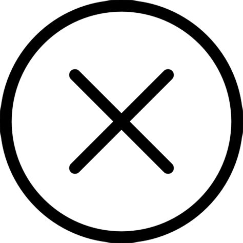 Letter X Button Letter Interface X Button Icon
