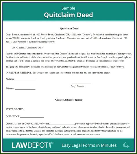 Quit Claim Deed Wi Form Form Resume Examples E Y Qa Vlb