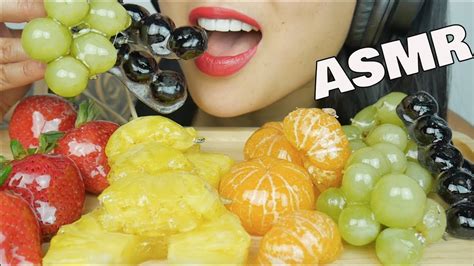 sas asmr fruit listening to whisper voice and eating sounds are some examples that trigger