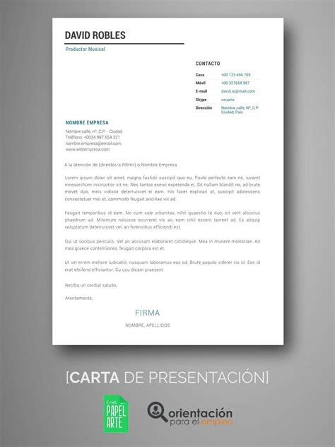 List Of Carta De Presentacion Para Curriculum Word Ideas David Peltz