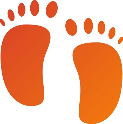 Baby Feet Icon Style 21765102 Vector Art At Vecteezy