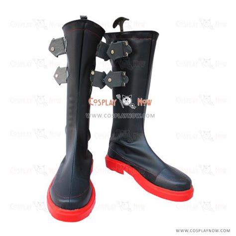 The King Of Fighters Cosplay Ash Crimson Leather Cosplay Shoes