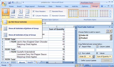 How To Remove Subtotals In Pivot Table Vba Brokeasshome Com