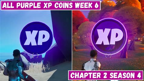 *work* best xp punch card glitch fortnite! All 2 Purple XP Coins Locations Week 6! - Purple Power ...
