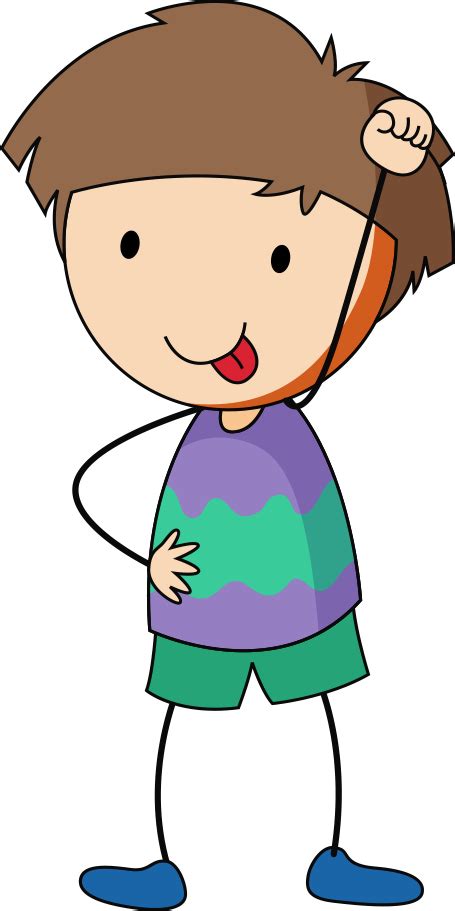 Child Cartoon Boy Cute Little Boy Png Download 455911 Free