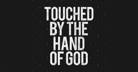 Touched By The Hand Of God New Order T Shirt Teepublic