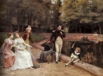 girardet, jules - Napoleon Bonaparte with His Family at the Austrian ...