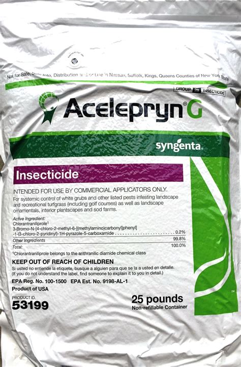 Acelepryn G Granular Insecticide Excellent Grub Control Lawn And