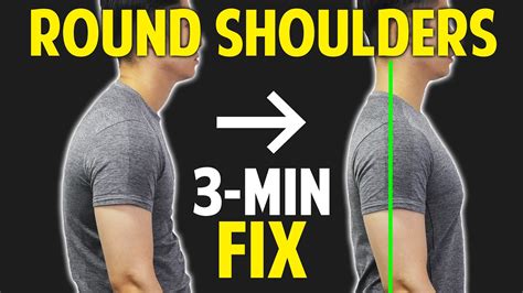 Fix Round Back Round Shoulders｜with Just 3 Minutes｜balancing Exercise
