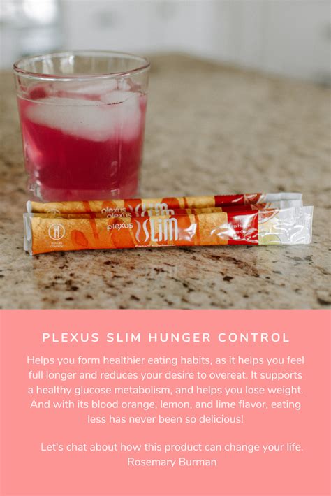 Plexus Slim Hunger Control Plexus Products Pink Drinks Plexus Slim