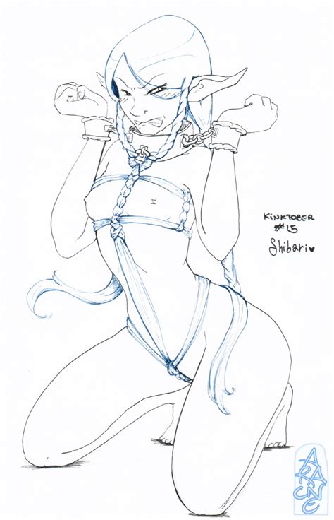 Kinktober Shibari By Aracne Hentai Foundry