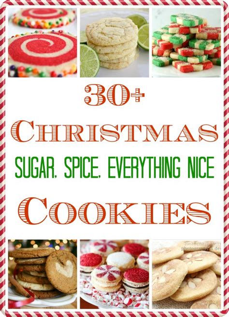 Christmas Sugar Spice And Everything Nice Cookie Round Up