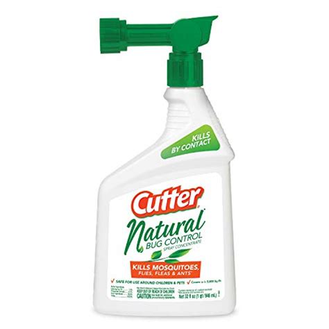 Cutter 95962 Natural Bug Control Spray Concentrate Hg 95962 32 Fl Oz