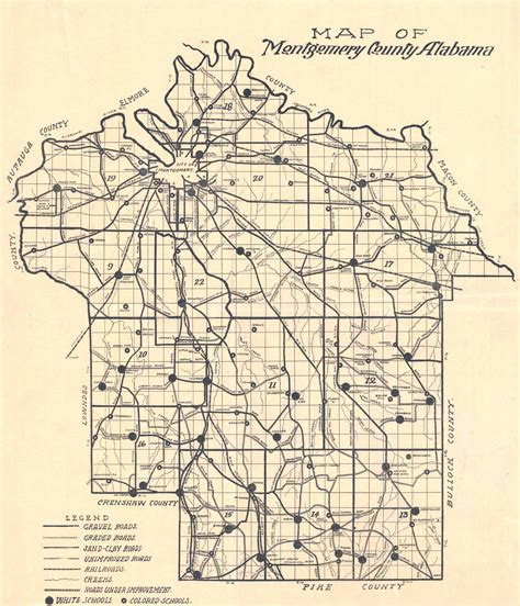 File1918 Map Of Montgomery County Alabamajpeg Wikimedia Commons