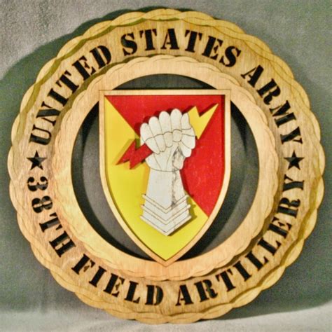 38th Field Artillery Wall Tribute Wt4d Army 38th Field Artillery