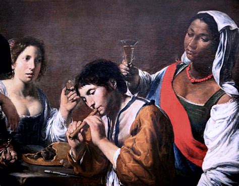 Meeting In A Cabaret Artwork By Valentin De Boulogne