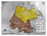 Mapa de Guanajuato - Mapa Físico, Geográfico, Político, turístico y ...