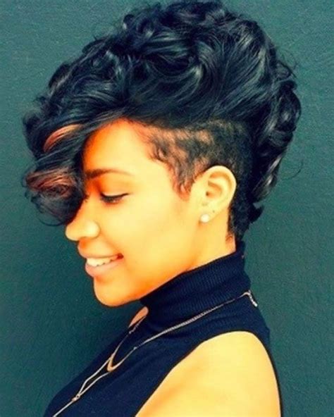 Mahawk Hair For Black Women Mohawk Hairstyles Short Natural Hair Styles Hair Styles
