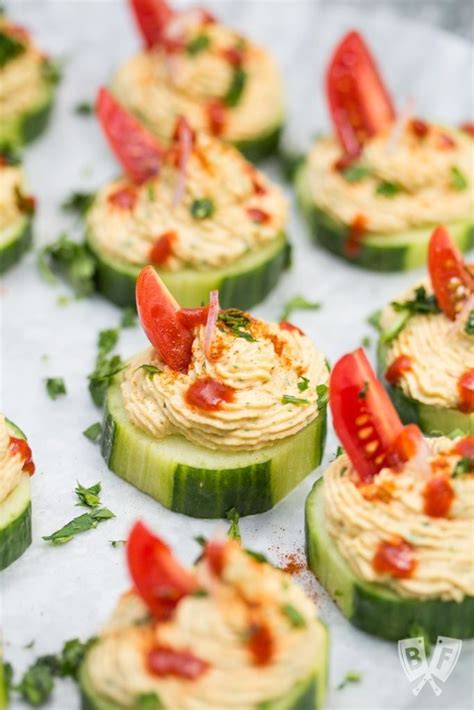 These Cucumber Bites Are A Healthy Party Appetizer Recipe With Major