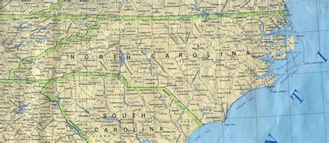 It shows elevation trends across the state. Detailed map of North Carolina state. North Carolina state detailed map | Vidiani.com | Maps of ...